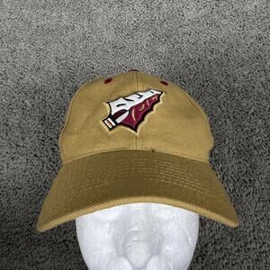Vintage Florida State Seminoles Hat Cap Fitted Mens 7 Gold NCAA Baseball 90s